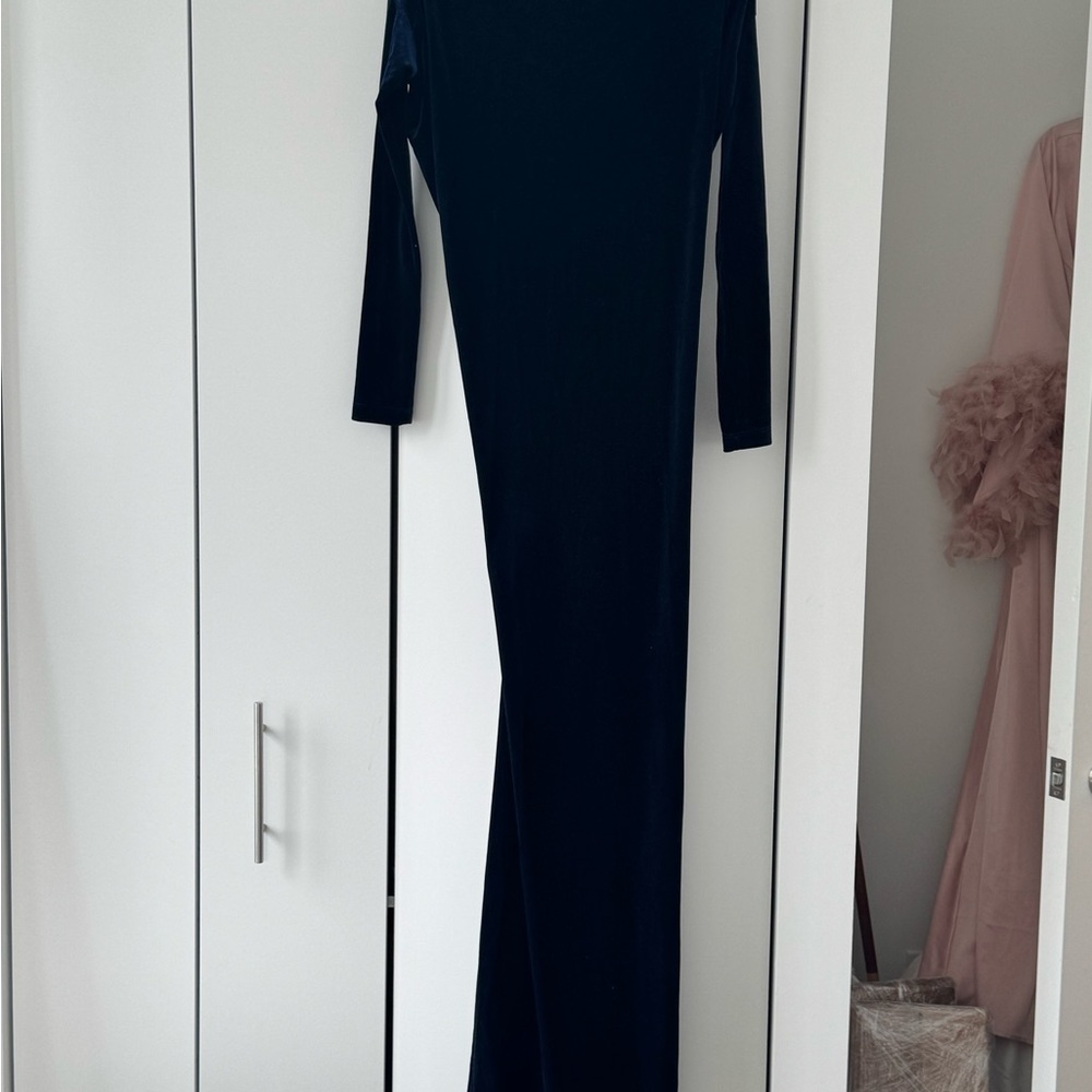 Issue New York Navy Long Sleeve Dress